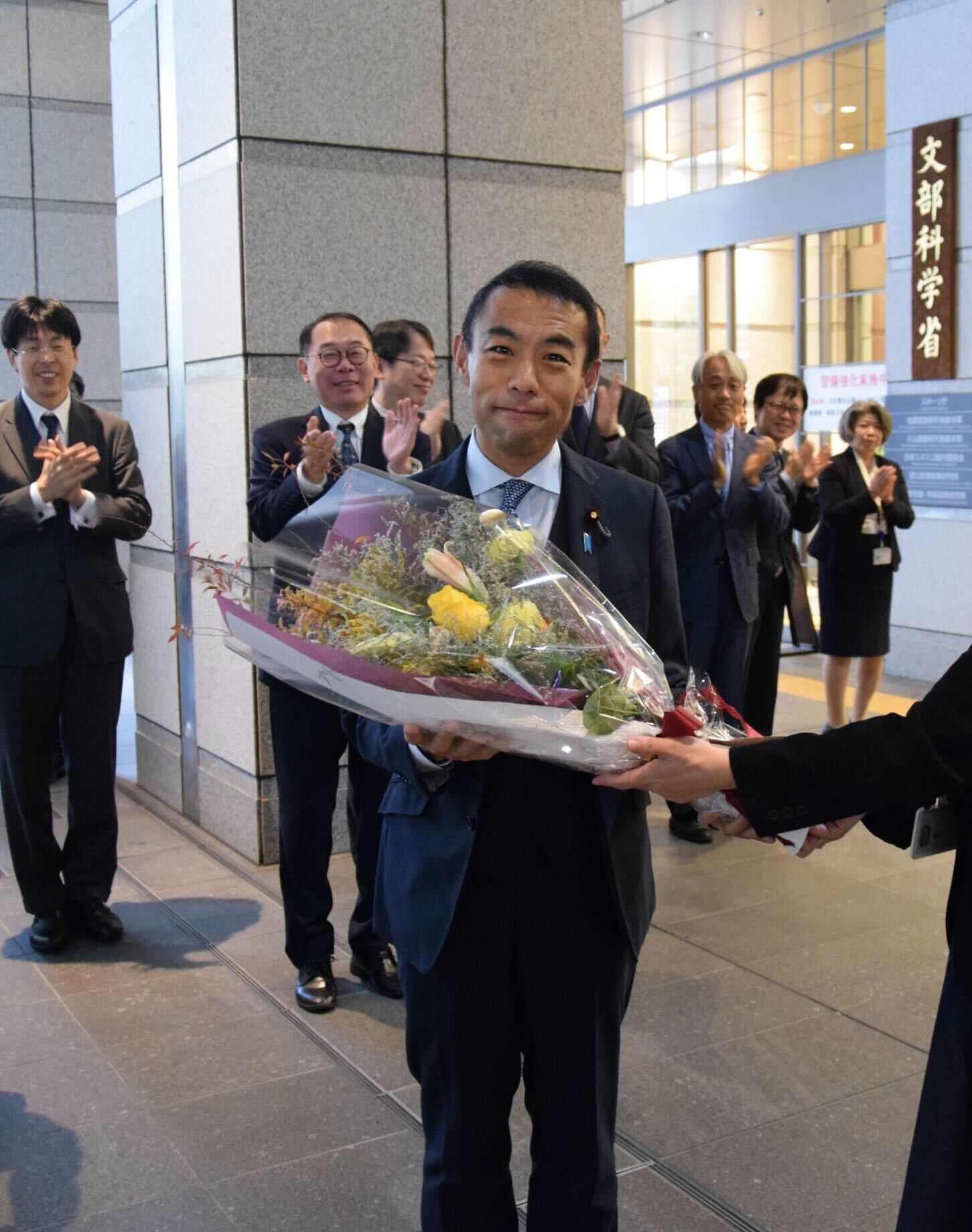 文部科学副大臣の退任